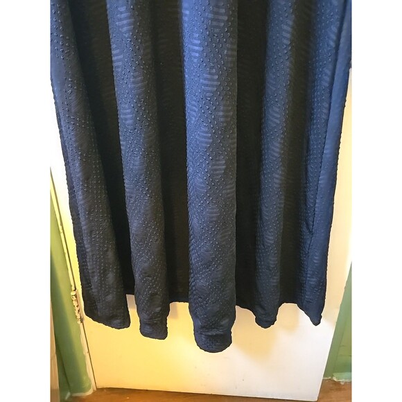 WOMEN'S LULAROE SHORT SLEEVE MAXI DRESS SIZE 3XL Plus Size Long Dress Black - Picture 5 of 8